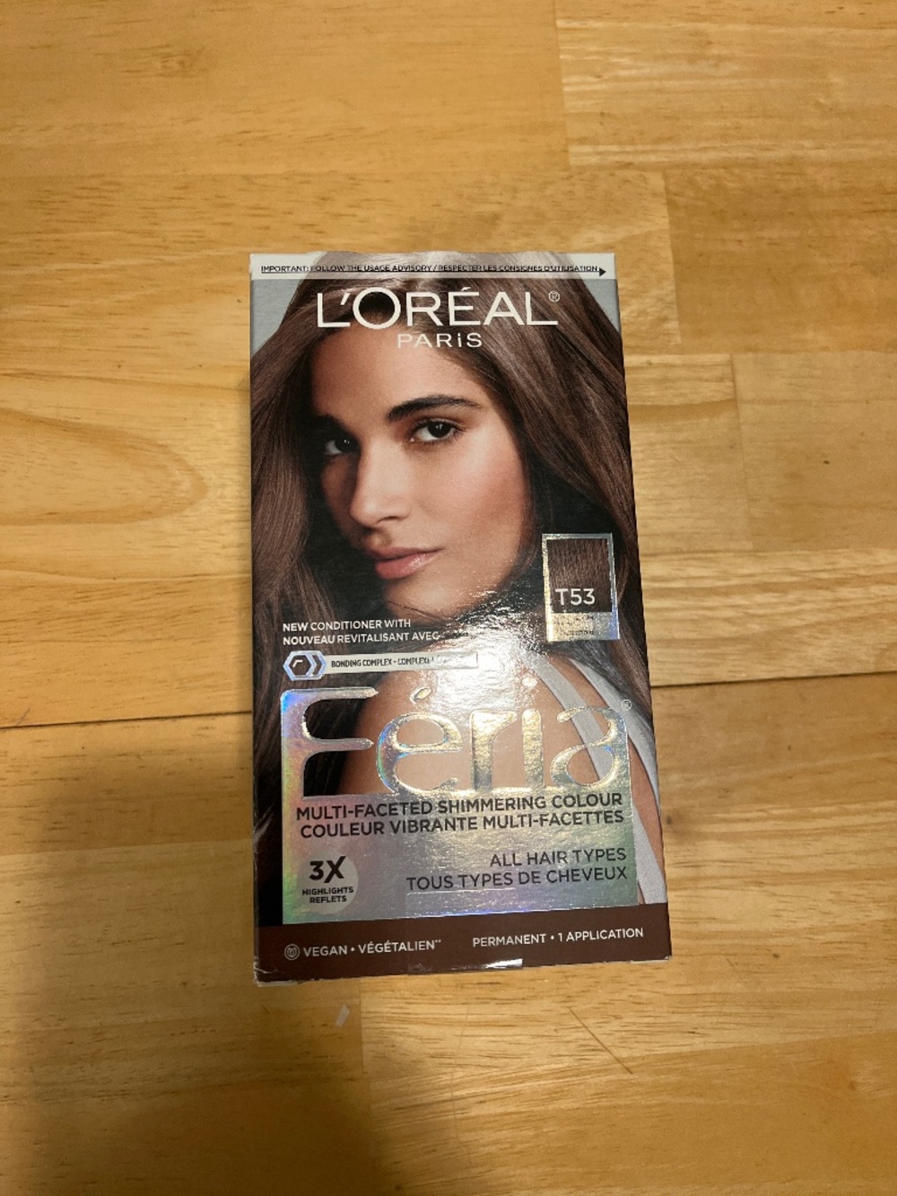 L’Oréal Feria T53 moonlight tortoise cool medium brown